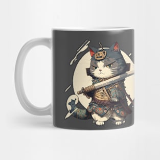 Samurai Cat Mug